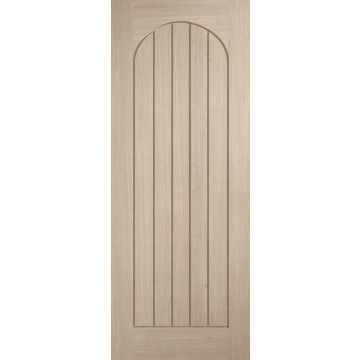 Blonde Oak Mexicano Arched Square Top Doors