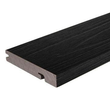 2.2MX138X23MM ROUNDED EDGED STAIR/STARTER DECKING US33 EBONY L