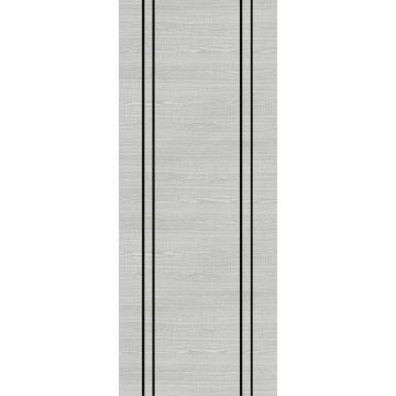 Deanta Flush Light Grey Ash Vertical Inlay FD60 6mm Lipping FSC