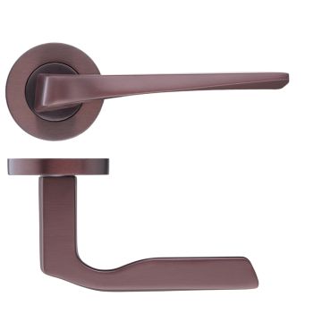 LPD Carina Privacy Premium Plus Range Rose Bronze Door Handle 160 x 230