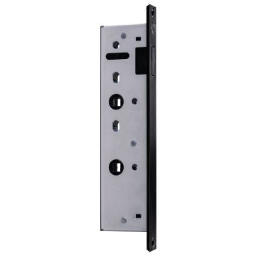 LPD Manhattan Privacy Magnetic Latch  Range Matt Black Door Handle 160 x 230