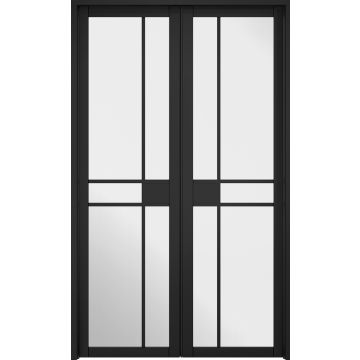 LPD Greenwich W4 Primed Black Doors 1246 x 2031