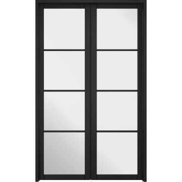 LPD Soho W4 Primed Black Doors 1246 x 2031