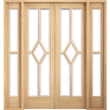 LPD Reims W6 Pre-finished Oak Doors 1904 x 2031