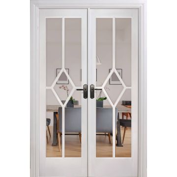 LPD Reims W4 Primed White Doors 1246 x 2031