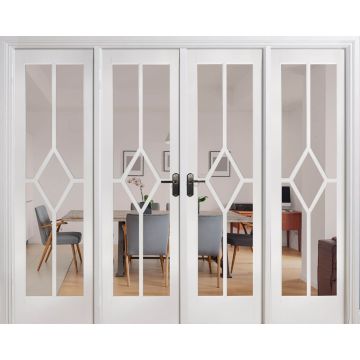 LPD Reims W8 Primed White Doors 2478 x 2031