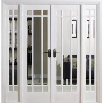 LPD Manhattan W6 Primed White Doors 1904 x 2031