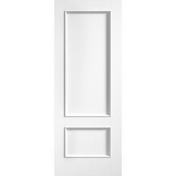 LPD White Primed Murcia 2 Panel Door