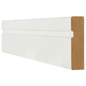 LPD Architrave Single Groove Primed White 70 x 2200